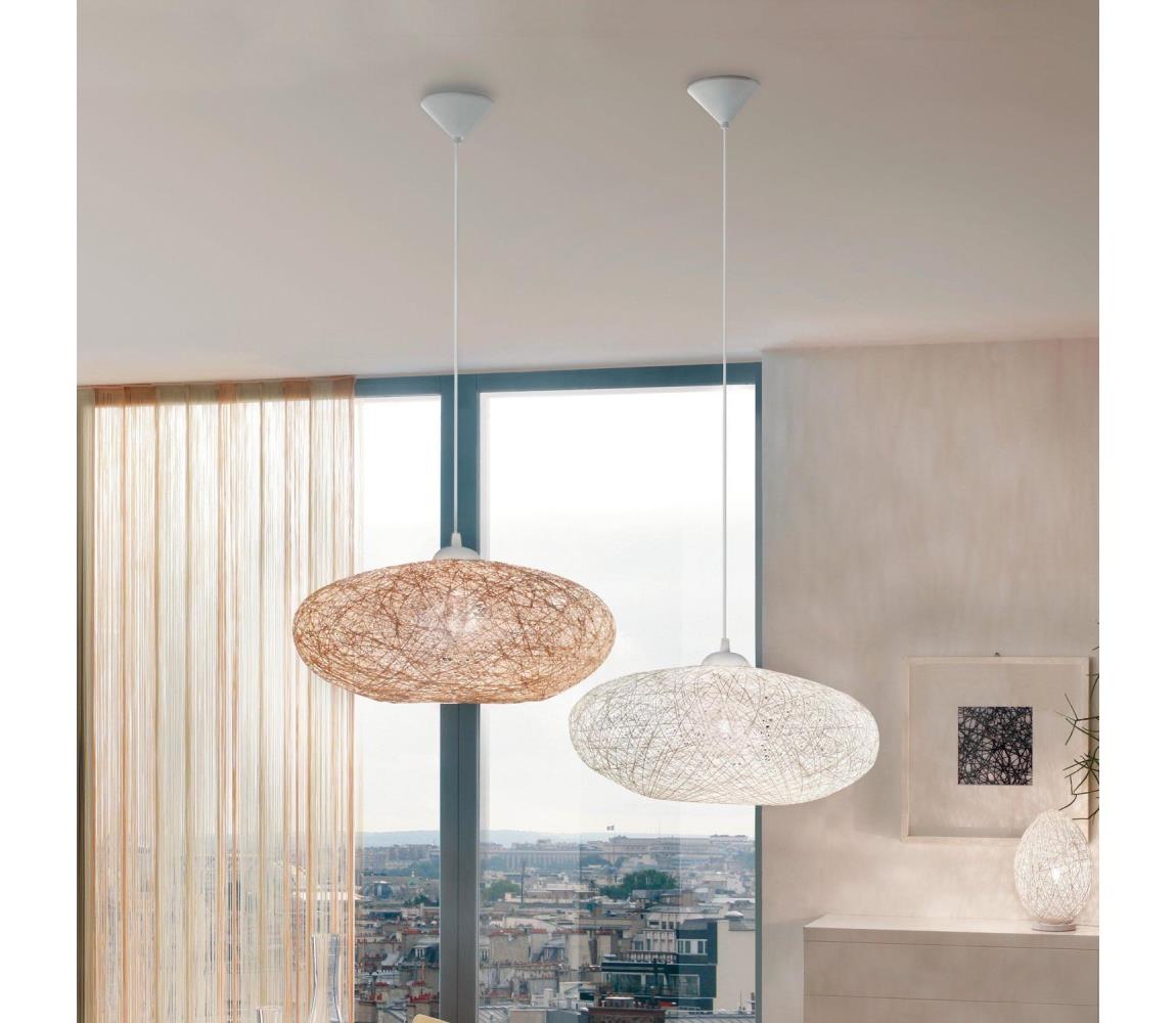 Eglo 93373 - Lampa wisząca CAMPILO 1xE27/60W/230V