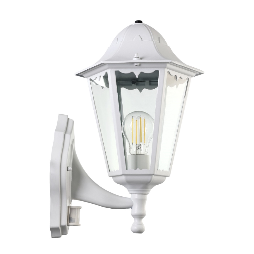 Eglo - Kinkiet zewnętrzny z czujnikiem ruchu 1xE27/60W/230V