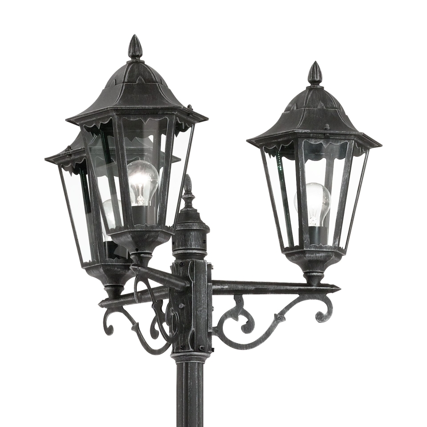 Eglo - Oświetlenie zewnętrzne 3xE27/60W/230V