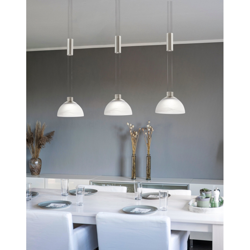 Eglo 93468 - Lampa wisząca LED MONTEFIO 3xLED/6W/230V