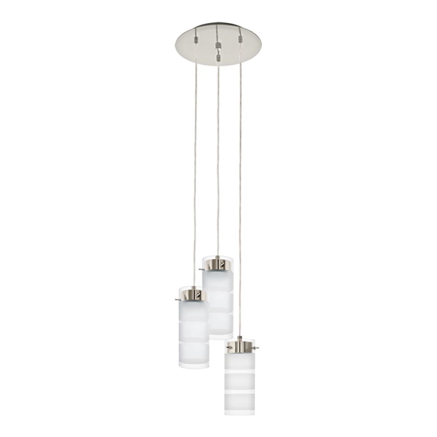 Eglo 93544 - LED lampa wisząca OLVERO 3xGX53/7W/230V