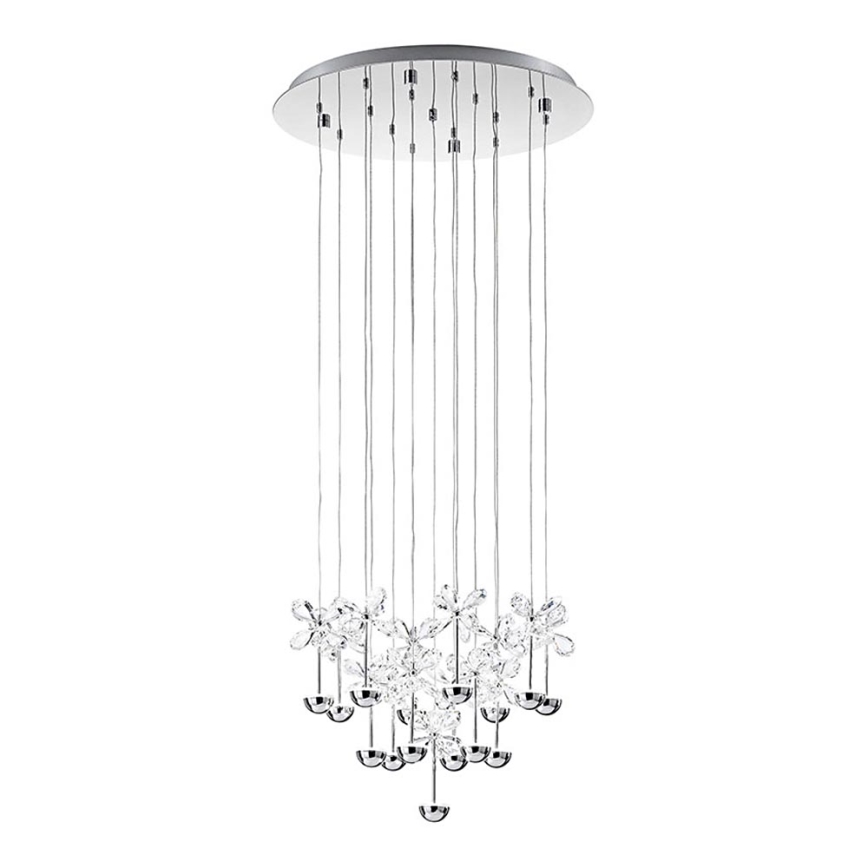 Eglo 93662 - Lampa wisząca LED na linkach PIANOPOLI 15xLED/2,5W/230V