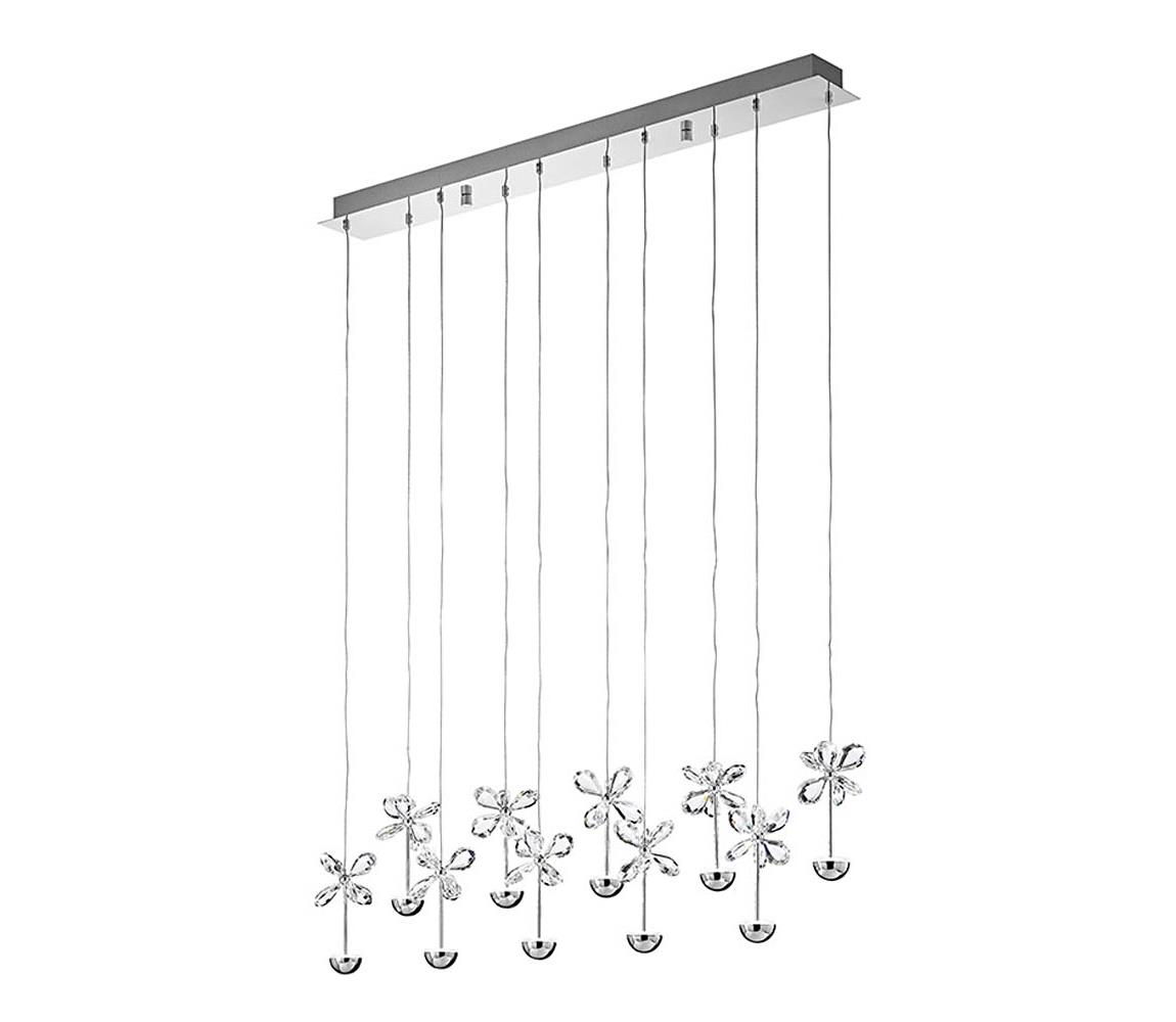Eglo 93663 - LED Żyrandol na lince PIANOPOLI 10xLED/2,5W/230V