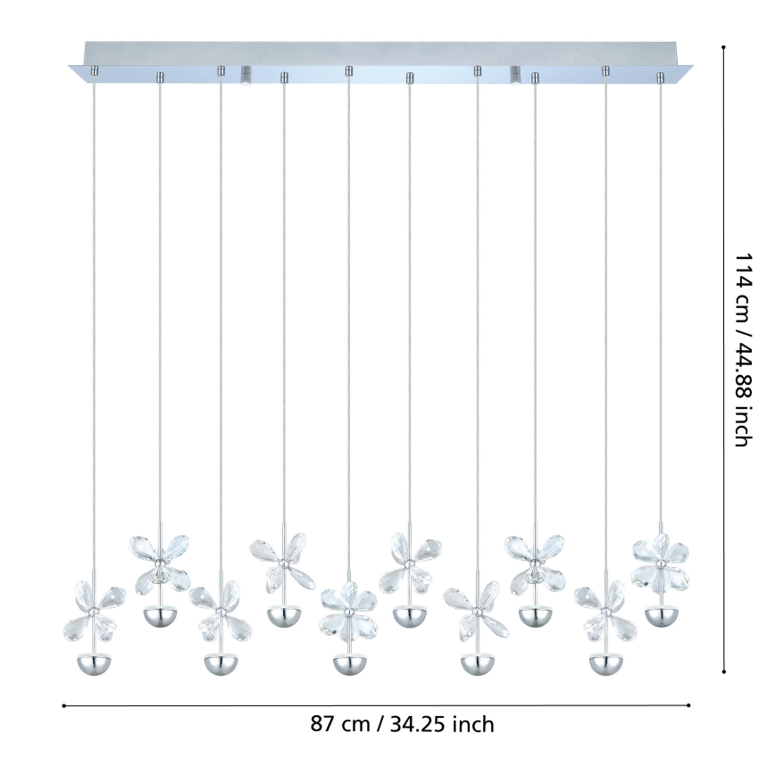 Eglo - Żyrandol LED na lince LED/25W/230V