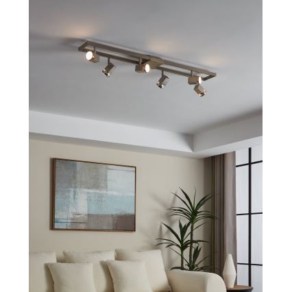 Eglo - LED Reflektor 6xGU10/5W/230V