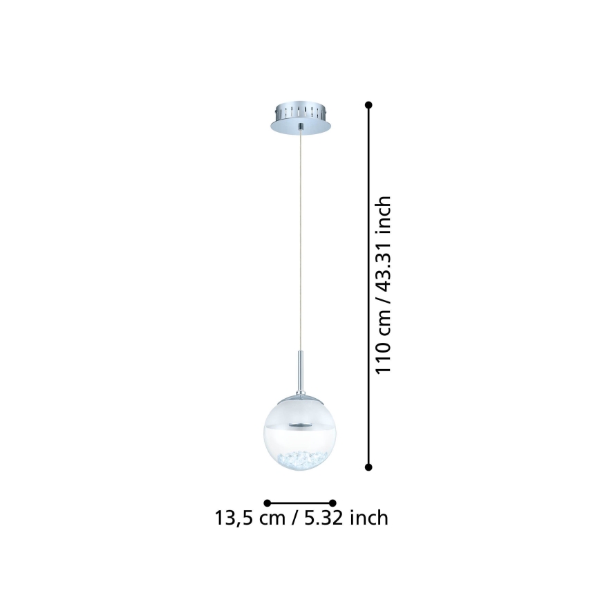 Eglo - Lampa wisząca LED LED/5W/230V