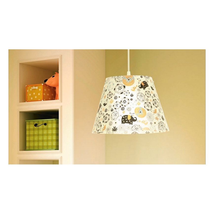 Eglo 93718 - Dětský lustr MOLOVE 1xE27/60W/230V