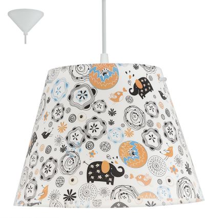 Eglo 93718 - Żyrandol dziecięcy MOLOVE 1xE27/60W/230V