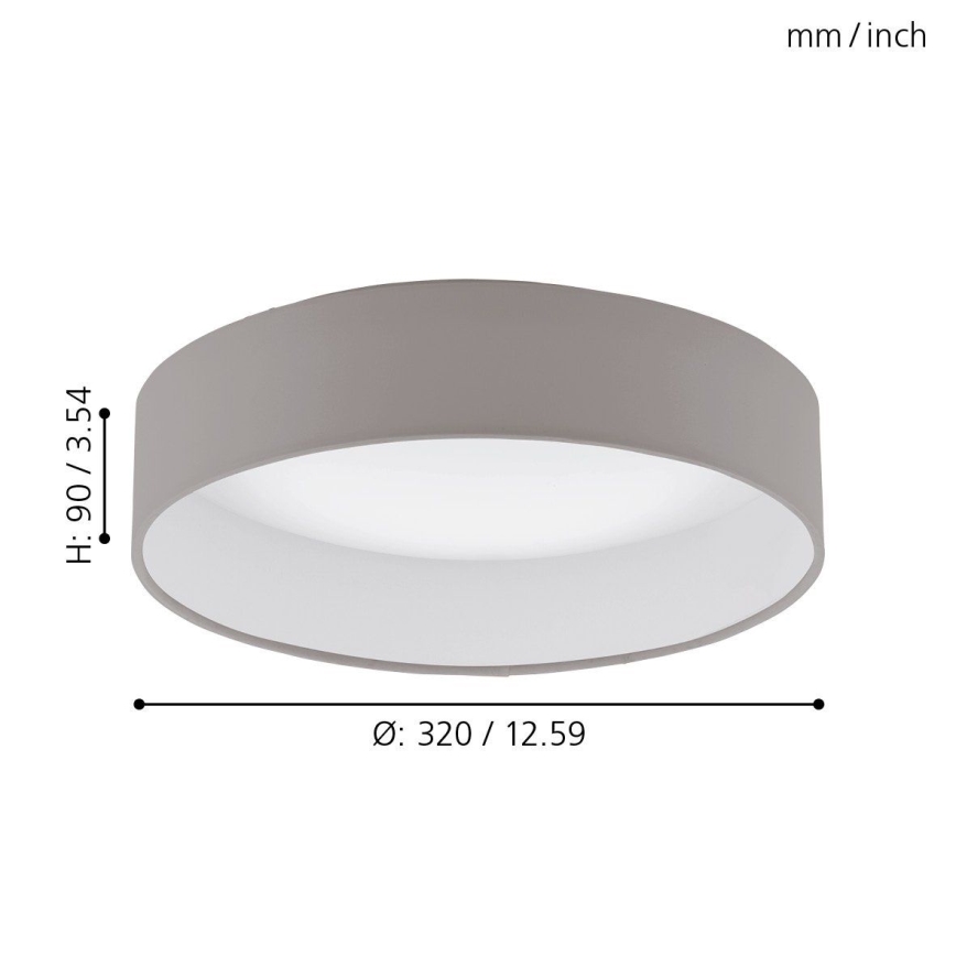 Eglo - LED plafon LED/12W/230V