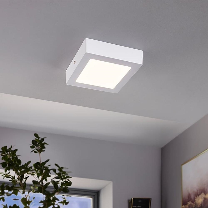 Eglo 94074 - Oprawa sufitowa LED FUEVA 1 x LED / 10,88 W / 230 V / 17 x 17 cm
