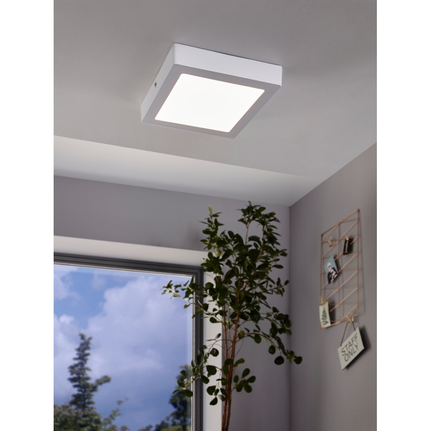 Eglo 94077 - Lampa sufitowa LED FUEVA 1 LED/16,47W/230V 22,5x22,5 cm