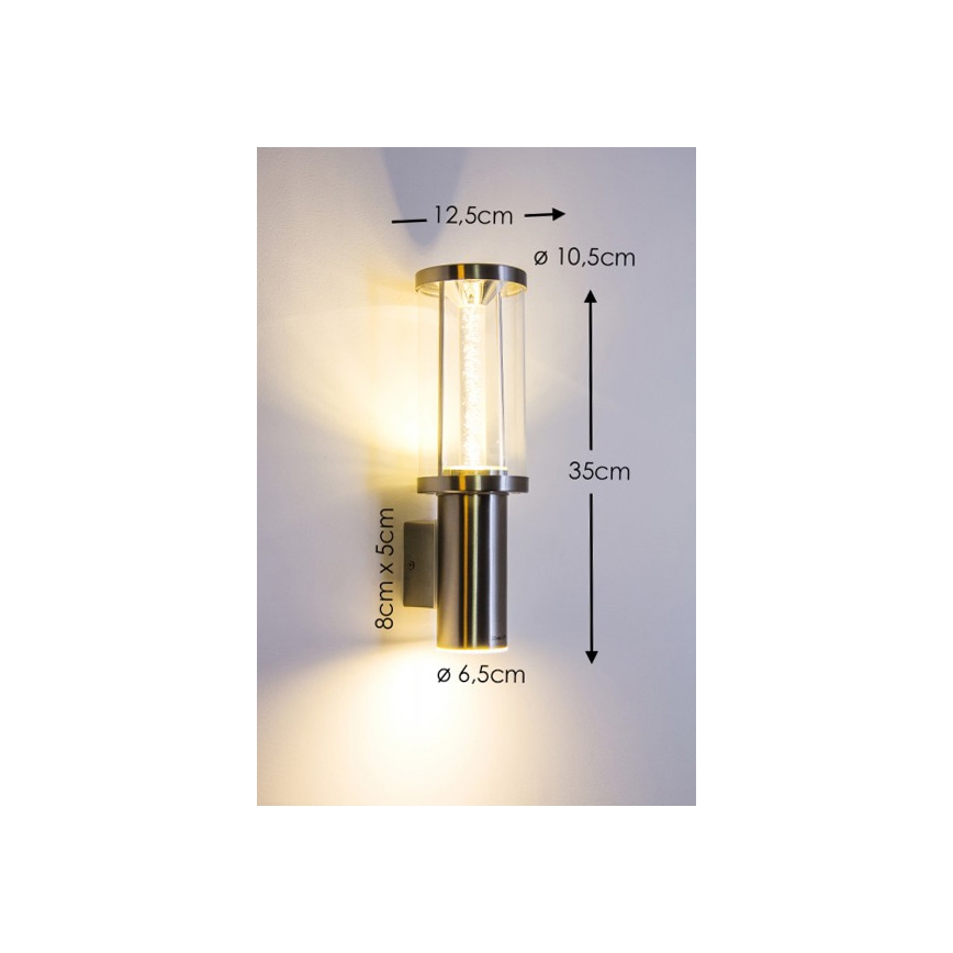 Eglo - LED lampa  zewnętrzna 1xGU10/3W + 1xLED/3,7W