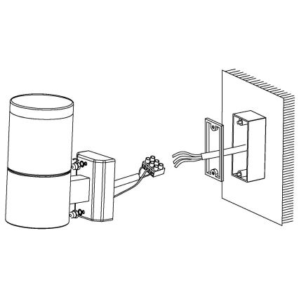 Eglo - LED oświetlenie zewnętrzne LED/3,7W/230V IP44
