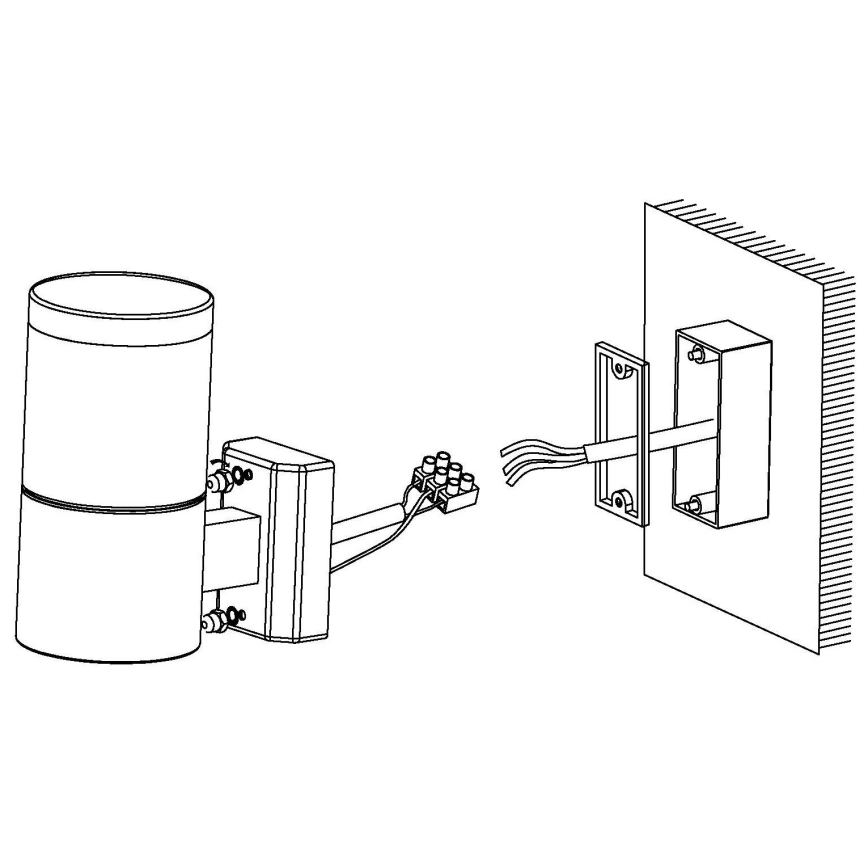 Eglo - LED oświetlenie zewnętrzne LED/3,7W/230V IP44