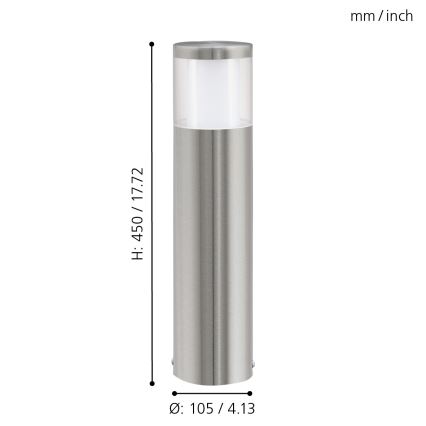 Eglo - oświetlenie zewnętrzne LED/3,7W/230V IP44