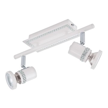 Eglo 94283 - LED Reflektor punktowy BONARES 2xGU10-LED/3,3W/230V