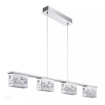 Eglo 94293 - LED lampa wisząca na lince TRESANA 4xLED/5,8W/230V