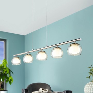Eglo 94319 - LED lampa wisząca ASCOLESE 5xLED/3,3W/230V