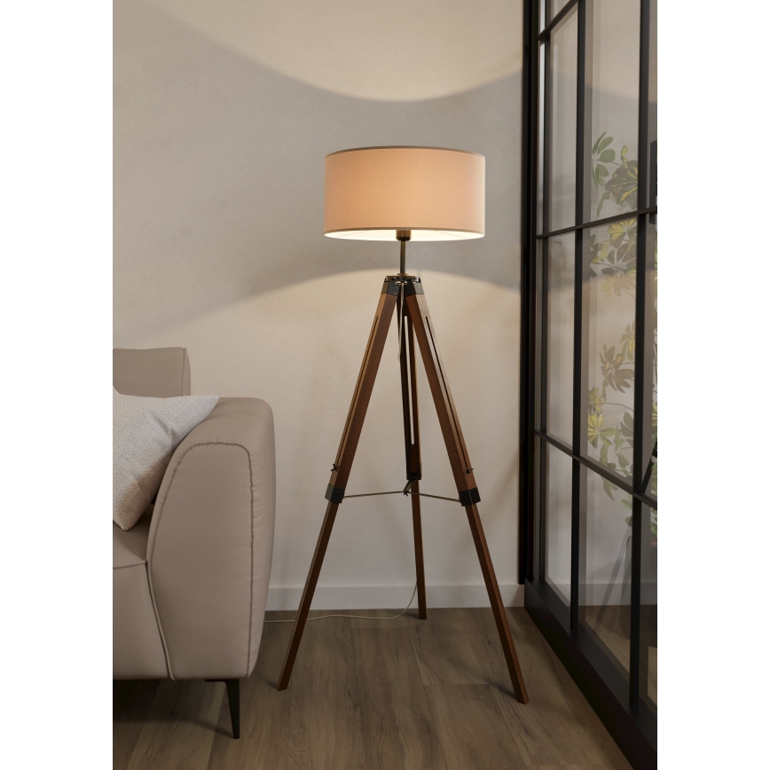 Eglo 94326 - Lampa podłogowa LANTADA 1xE27/60W/230V