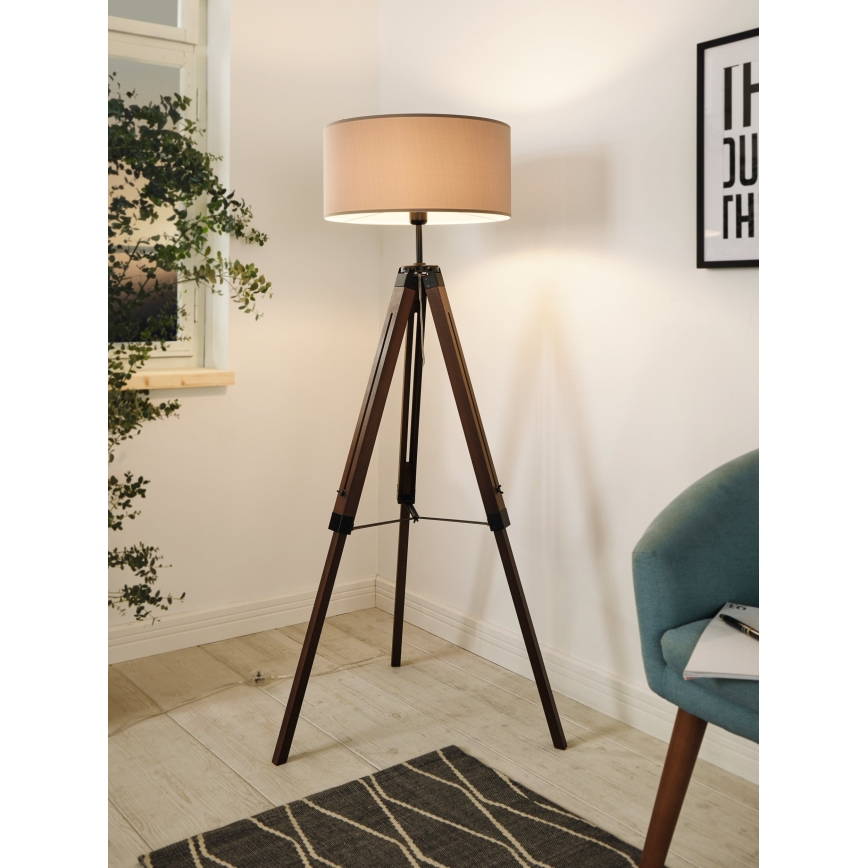 Eglo 94326 - Lampa podłogowa LANTADA 1xE27/60W/230V