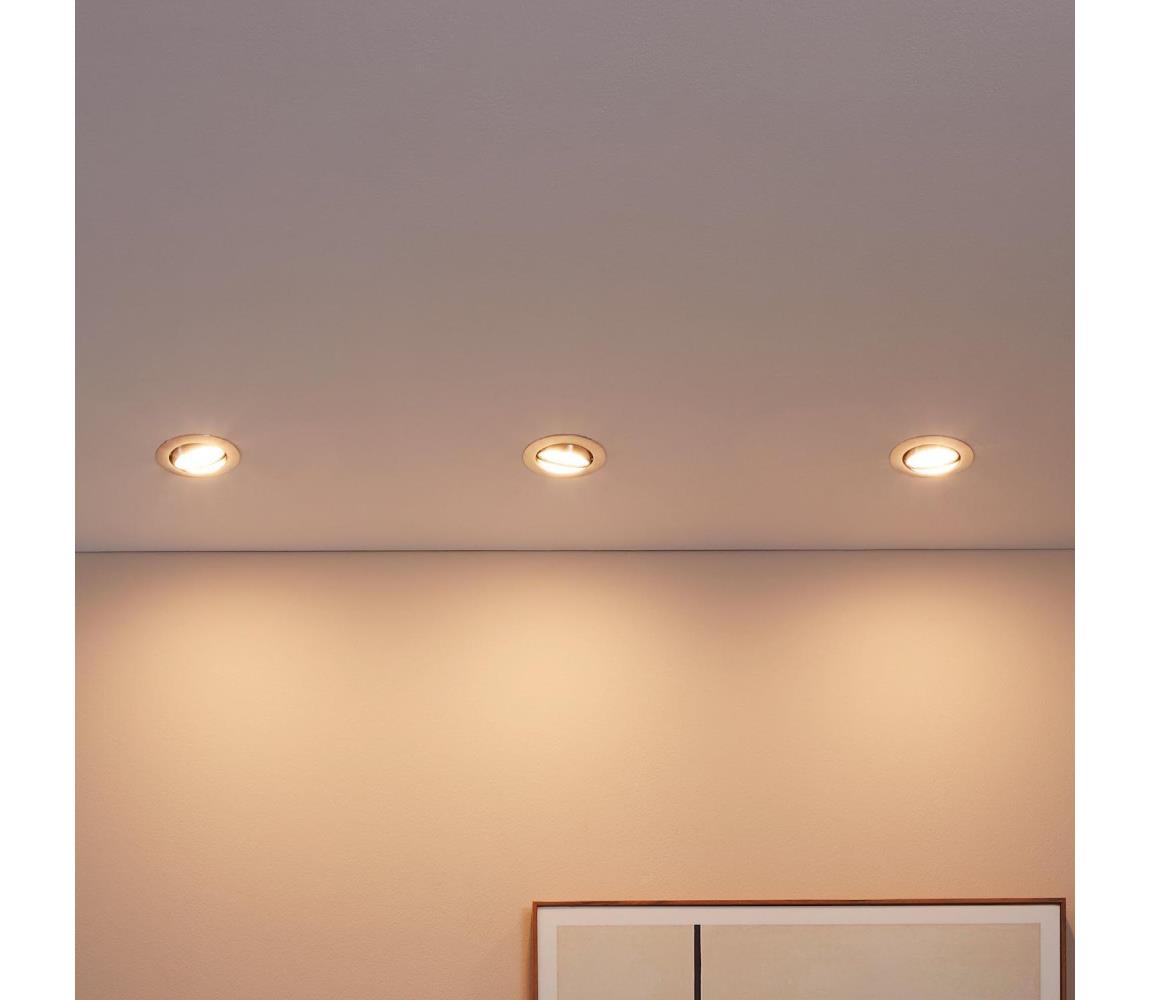 Eglo 94408 - Zestaw 3x LED Oprawa wpuszczana PENETO 3xGU10-LED/5W/230V