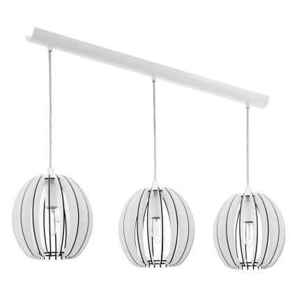 Eglo 94444 - Żyrandol COSSANO 3xE27/60W/230V