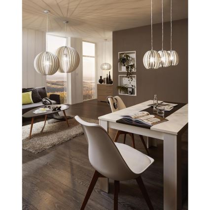 Eglo 94444 - Żyrandol COSSANO 3xE27/60W/230V