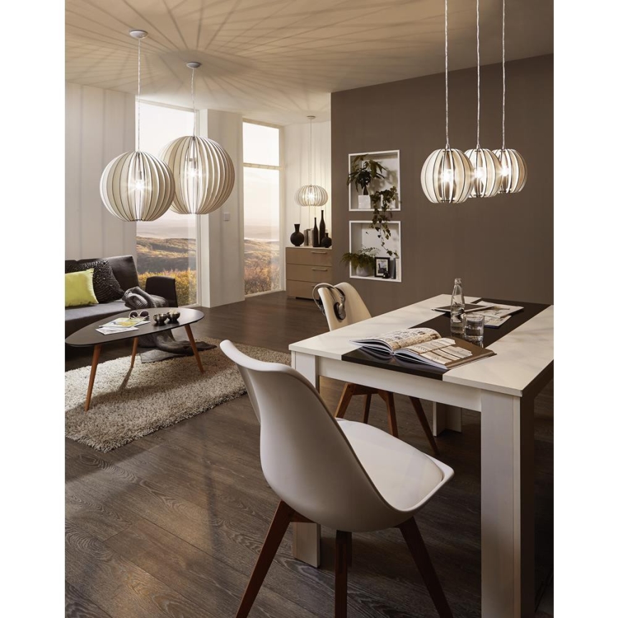 Eglo 94444 - Żyrandol COSSANO 3xE27/60W/230V