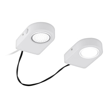 Eglo 94515 - SET 2x LED Oświetlenie blatu kuchennego LAVAIO 2xLED/3,7W/230V