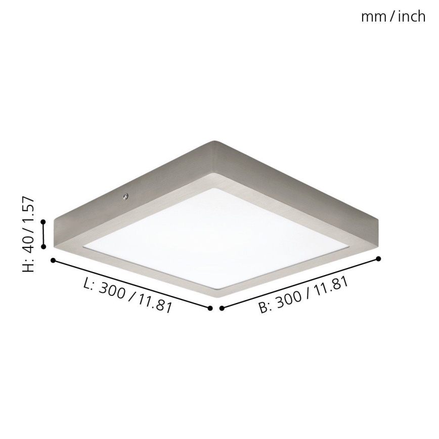 Eglo 94528 - LED Lampa sufitowa FUEVA 1 LED/22W/230V