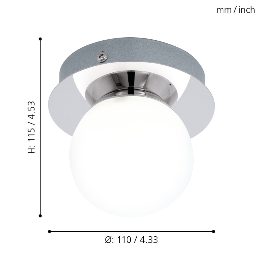 Eglo - LED oprawa łazienkowa LED/3,3W/230V IP44
