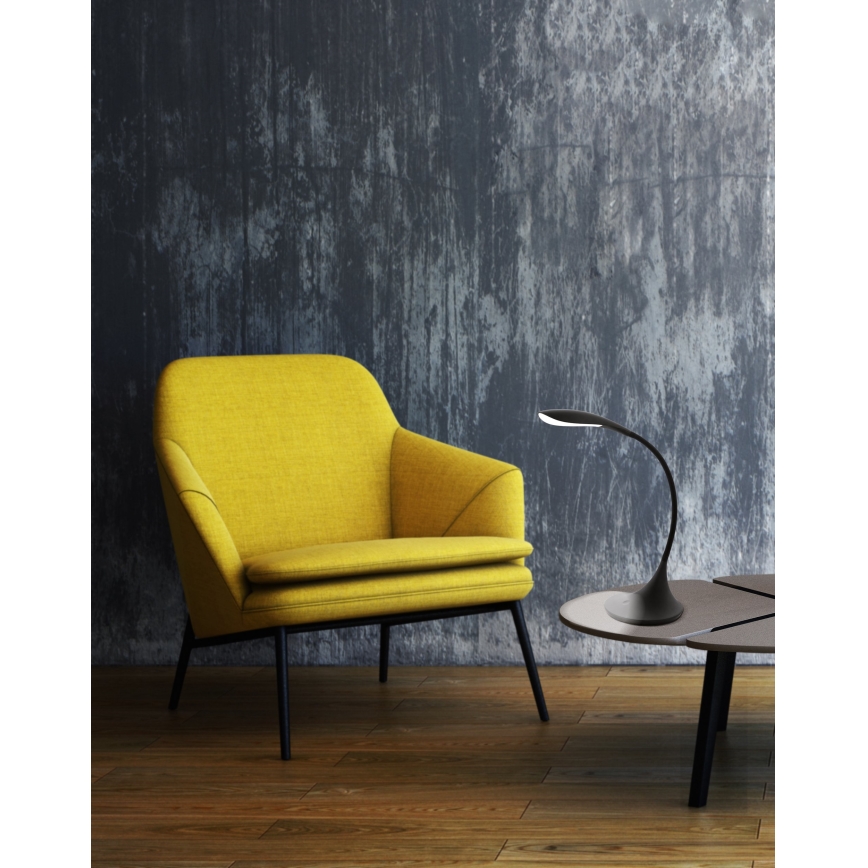 Eglo - ściemnialna lampa stołowa LED 4,5 W, 230 V, czarna