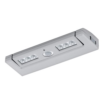 Eglo 94684 - LED Oświetlenie orientacyjne z czujnikiem BALIOLA 6xLED/3xAAA