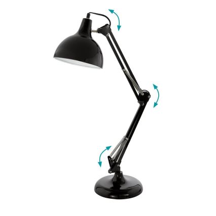 Eglo - Lampa stołowa 1xE27/40W/230V