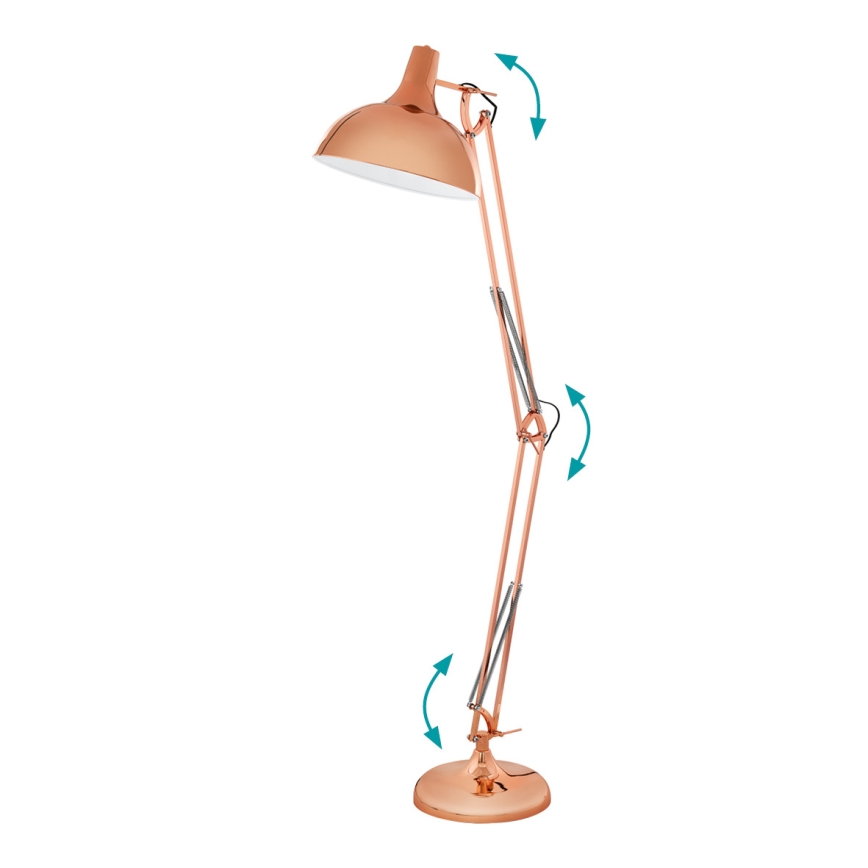 Eglo - Lampa podłogowa 1xE27/60W/230V