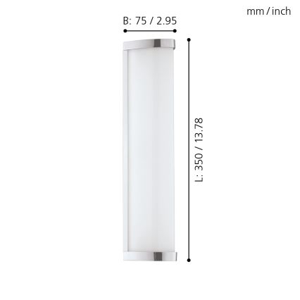 Eglo - Oprawa łazienkowa LED LED/8W/230V IP44