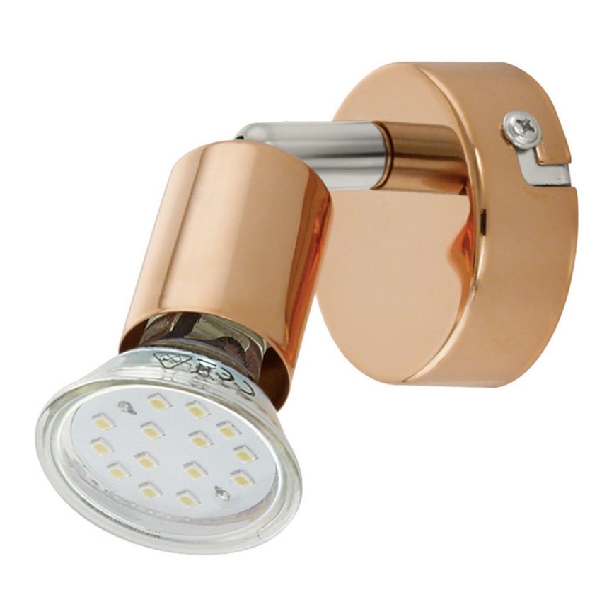 Eglo 94772 - LED oświetlenie punktowe BUZZ-COPPER 1xGU10/3W/230V