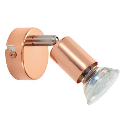 Eglo 94772 - LED oświetlenie punktowe BUZZ-COPPER 1xGU10/3W/230V