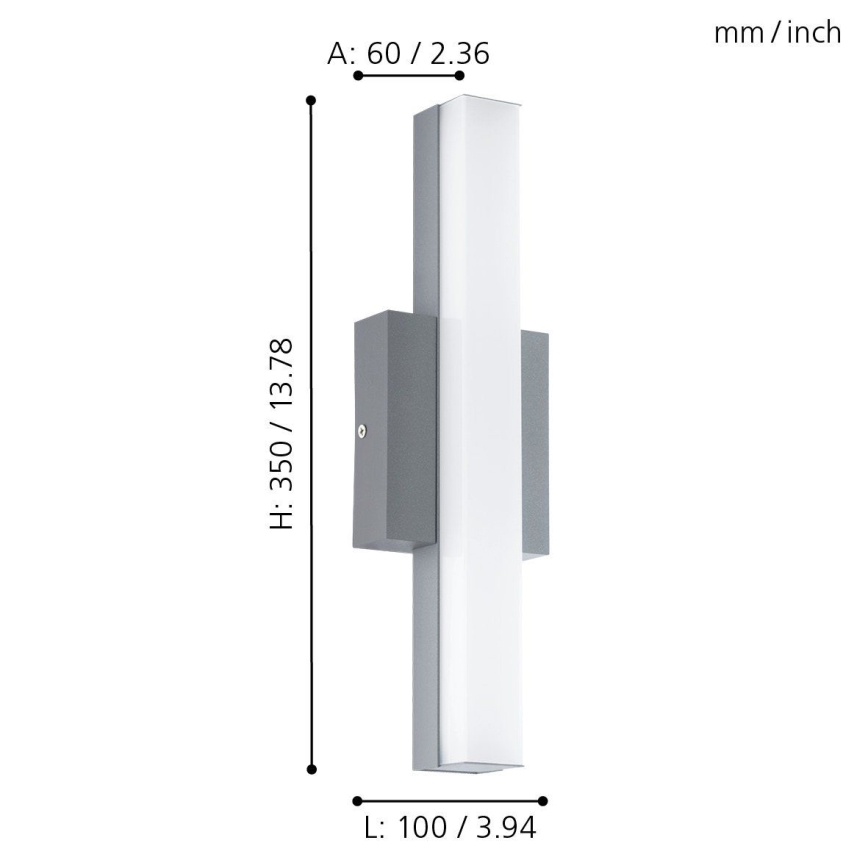 Eglo - zewnętrzna lampa LED LED/8W/230V IP44
