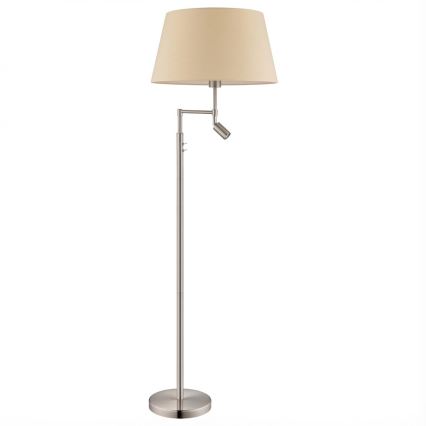 Eglo - Lampa stojąca 1xE27/60W + LED/2,1W