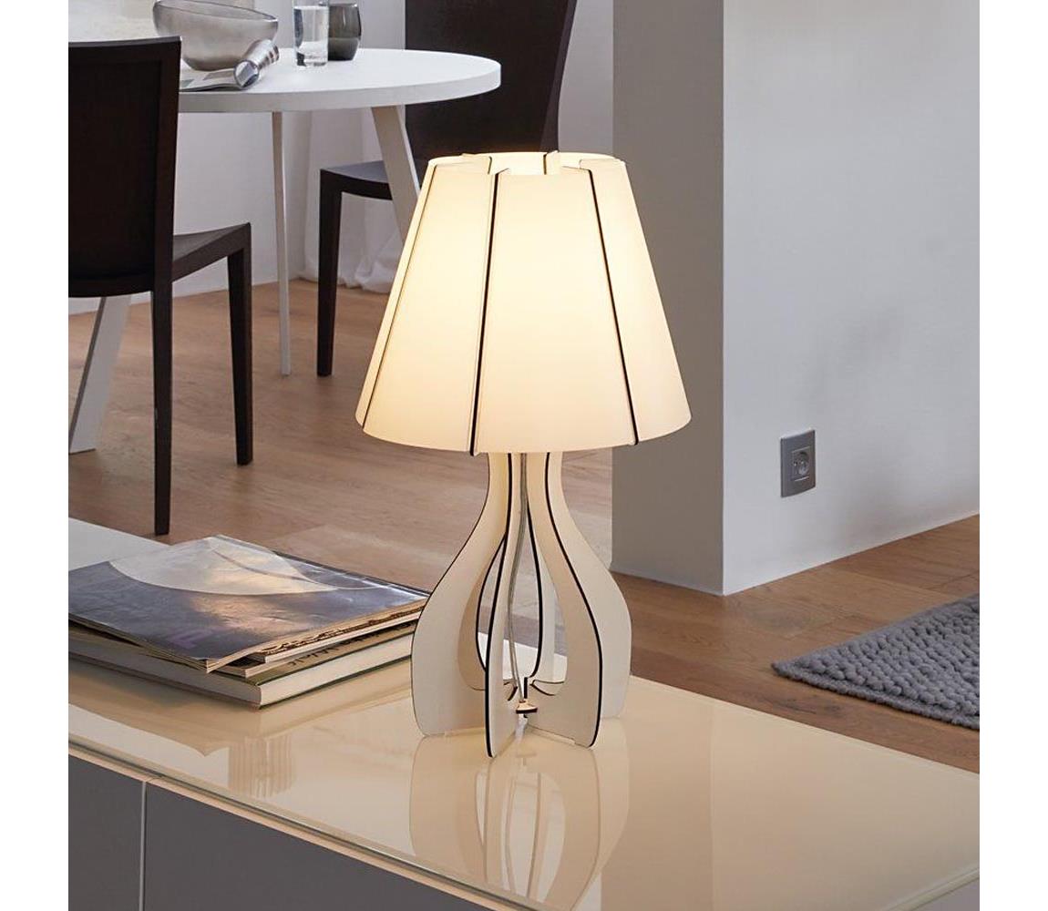Eglo 94951 - Lampa stołowa COSSANO 1xE27/60W/230V