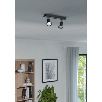 Eglo 94964 - LED Reflektor punktowy SARRIA 2xGU10-LED/5W/230V