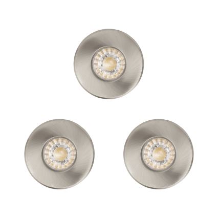 Eglo - SET 3x LED Oświetlenie łazienkowe IGOA 1xLED/3,3W/230V