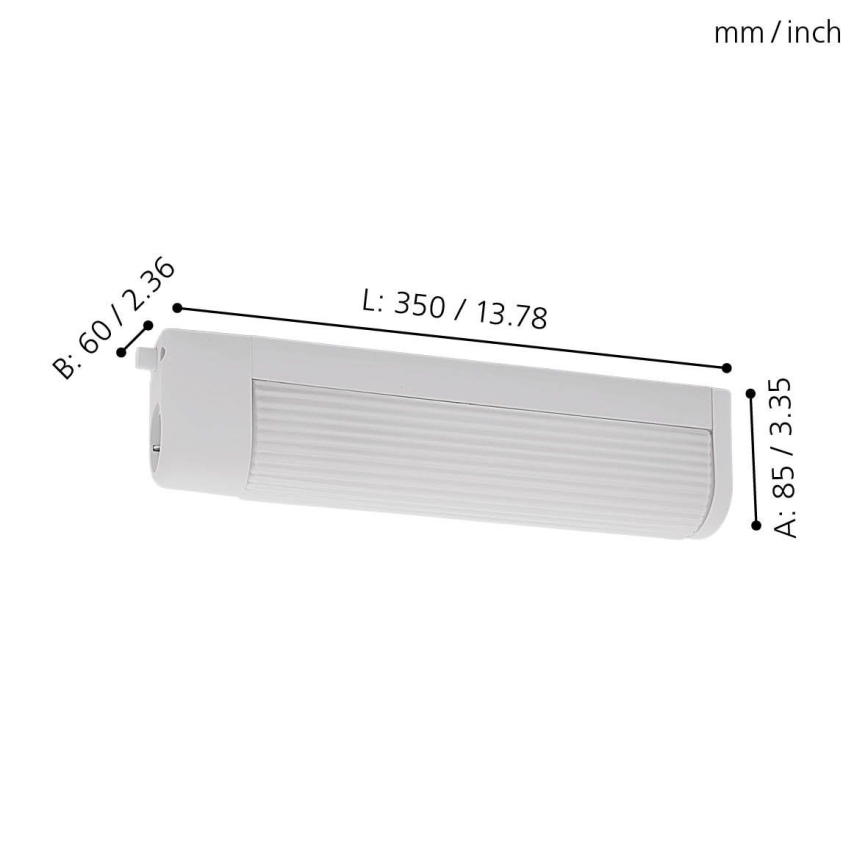 Eglo - Kinkiet 2xE14/40W/230V