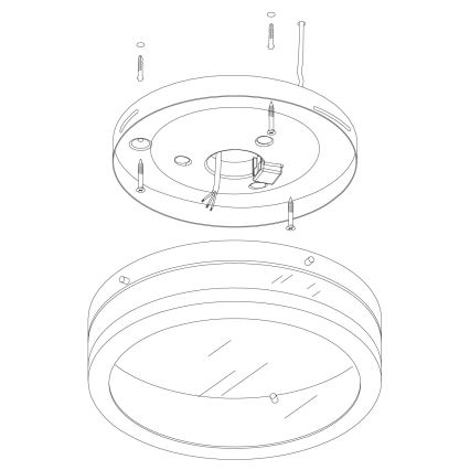 Eglo - LED Oświetlenie łazienkowe 1xLED/11W/230V