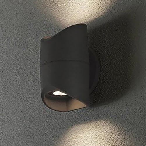 Eglo 95076 - Kinkiet zewnętrzny ABRANTES 2xLED/6W/230V