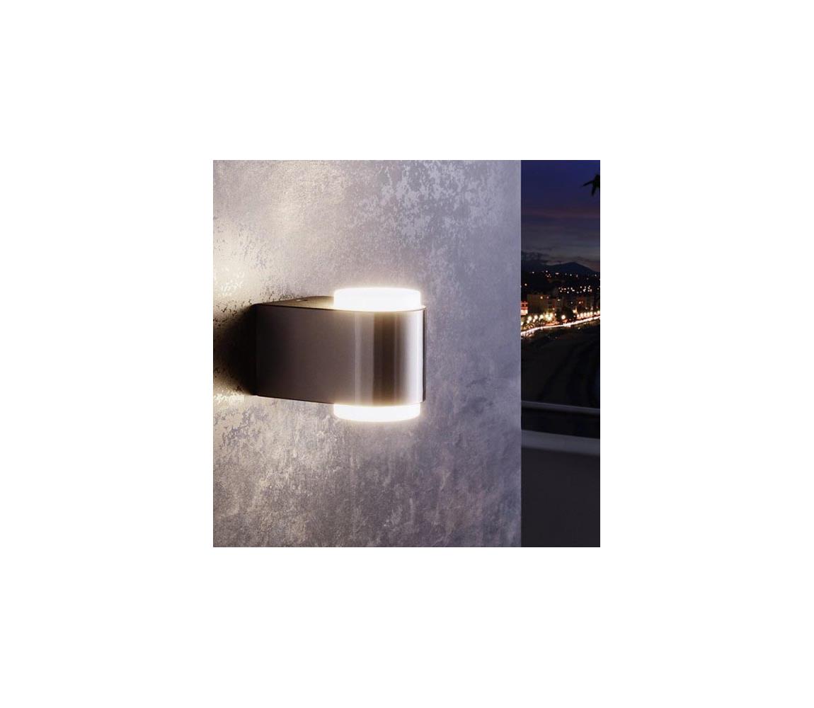 Eglo 95079 - Kinkiet zewnętrzny BRIONES 2xLED/3W/230V