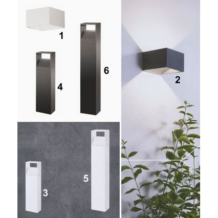 Eglo 95113 - Oświetlenie zewnętrzne MONFERO LED/7W/230V