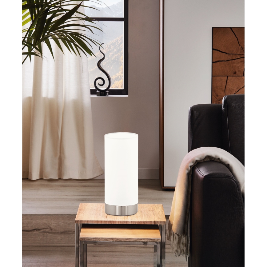 Eglo - Ściemnialna lampa stołowa 1×E27/40W/230V