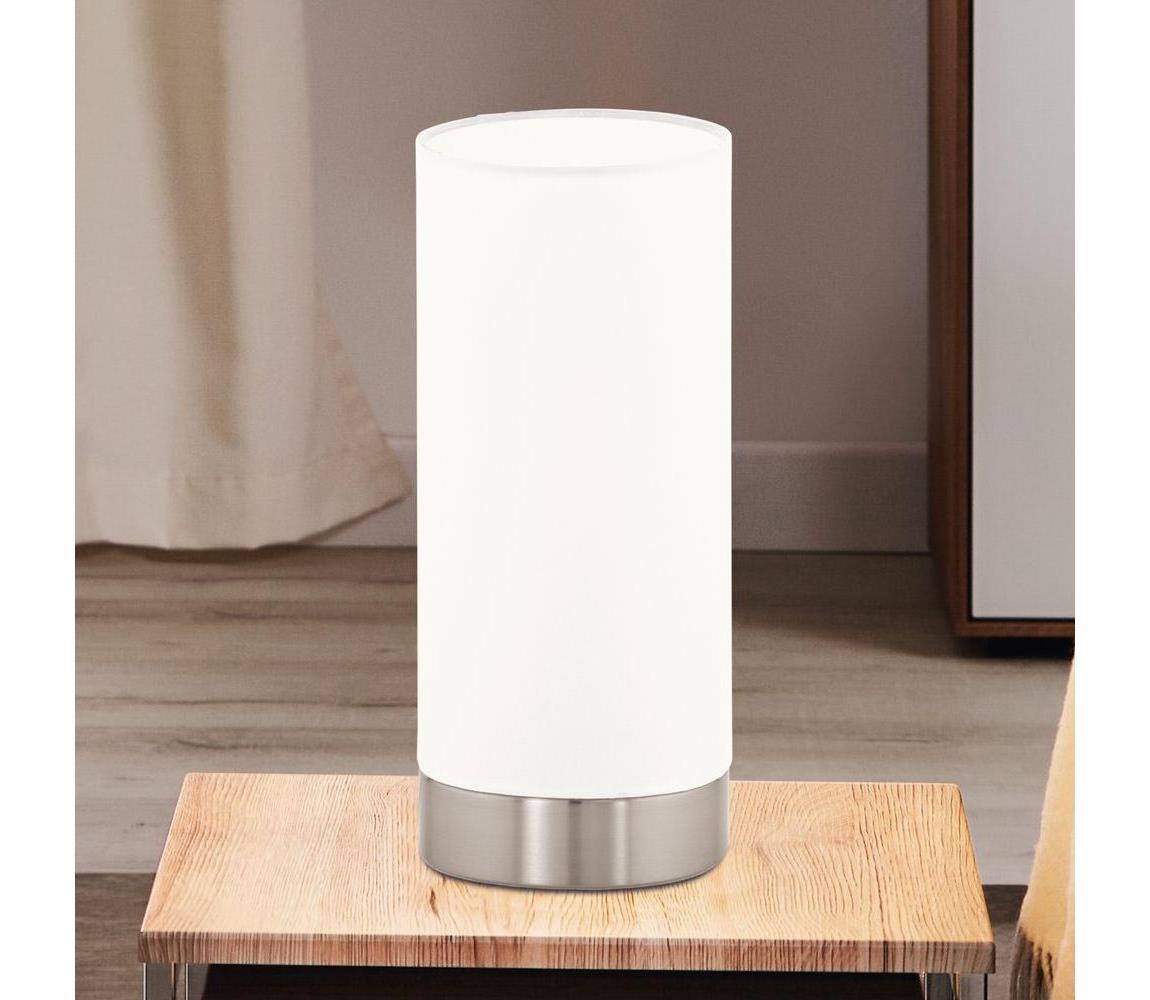 Eglo 95118 - Ściemnialna lampa stołowa PASTERI 1×E27/40W/230V